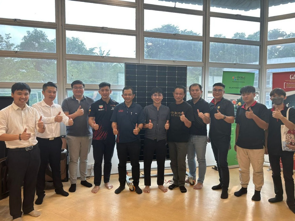 Group photograph from the Our Teams section of the ING Concept company profile
